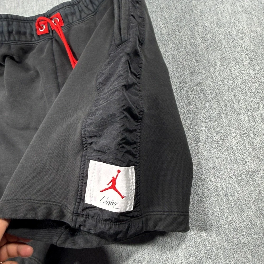 Air Jordan x Union NRG Vault AJ Flight Shorts Black Medium